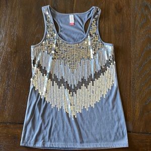 No Boundaries- Women’s tank top/swimsuit coverup